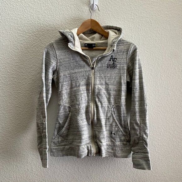 Air Force Falcons USAFA Under Armour UA Storm Full Zip Hoodie Sweatshirt Small - Picture 1 of 7